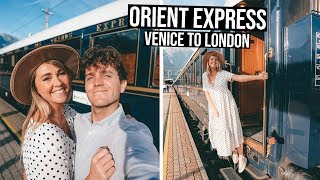 Venice Simplon Orient Express Full Experience Luxurious Train  Venice to London [upl. by Aniratak313]