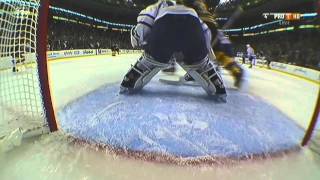 Patrice Bergeron Two Goals vs Maple Leafs Game 7 OT Finnish Announcer [upl. by Plumbo295]