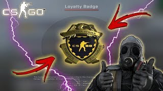 NOVA MEDALHA LOYALTY BADGE CSGO [upl. by Laamaj475]