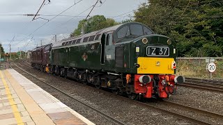 37685  40145 0z40 Castleton Hopwood  Carnforth Steamtown 8th October 2024 [upl. by Chrisman]