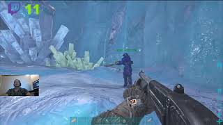 1801 Ark Ragnarok Grotte de glace avec Patou FR 18 9 22 [upl. by Eenwahs]