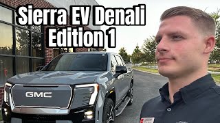 First Ever GMC Sierra EV Denali Edition 1 [upl. by Ehcadroj462]