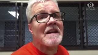 Freddie Roach I’d be very happy if Pacquiao gets it done early [upl. by Tse]