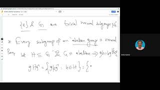 Abstract Algebra  Normal subgroups  Lecture 25 [upl. by Rotkiv]