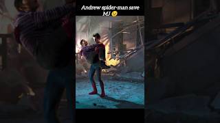 Andrew spiderman save MG 😉 shorts marvel spiderman [upl. by Etty836]