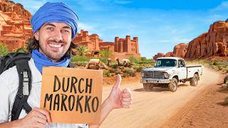 Ich reise für 0 € quer durch Marokko 🇲🇦 [upl. by Atnahsal]