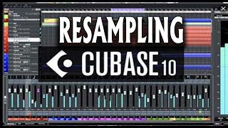 HOW TO RESAMPLE 44 To 48 IN CUBASE 105 MUSIC PRODUCTION [upl. by Idid]