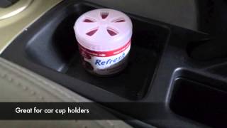 Getting to know Refresh 45oz Gel Car Air Fresheners [upl. by Odilia]