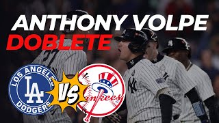 Anthony Volpe Doblete Dodgers Vs Yankkes [upl. by Villiers]