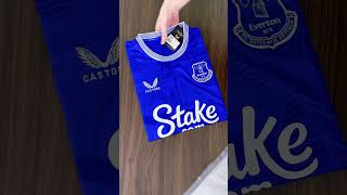 2425 everton home football shirteverton evertonfc jersey shirts [upl. by Edd]