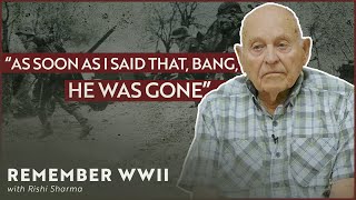 Heroic WW2 Veteran Recalls Brutal HouseToHouse Fighting In Occupied France  Remember WWII [upl. by Jann206]