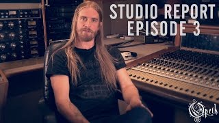 OPETH  Sorceress Studio Report  Episode 3 Drum Recordings [upl. by Torbart]