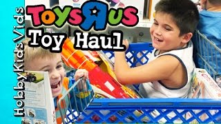 Toys R Us Haul with HobbyKids HobbyMema  HobbyPapa Join the Fun HobbyKidsVids [upl. by Nednal]