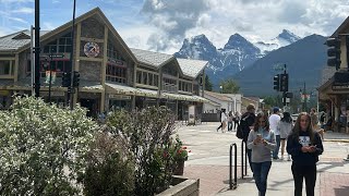 Canada Road Trip 22 Canmore Alberta Part 1 Town napapalibutan ng Rocky Mountains [upl. by Jeminah]