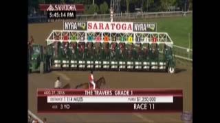 2016 Travers Stakes  Arrogate [upl. by Laflam]