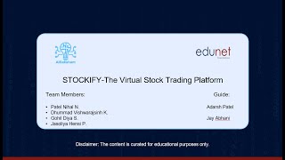 Stockify  The Virtual Stock Trading Platform  Edunet Foundation [upl. by Irah899]