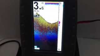 Wireless Fish Finder with colorful screen for Bait Boat range 300m [upl. by Yonita]