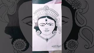 Navratri drawing  drawingamp sketching  Navratri 2024  by siddhivinayak [upl. by Brynna]