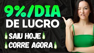 🤑NOVA TOP PLATAFORMA LUCRATIVA🤑 GANHE ATÉ 9 POR DIA  BITCOIN ETHEREUM E USDT [upl. by Sukul]