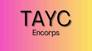 Tayc  Encorps Lyrics Video 4k video [upl. by Edna]