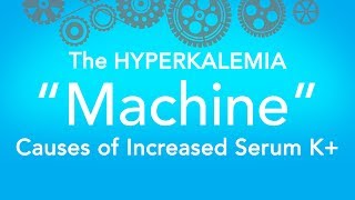 Nursing Mnemonics Hyperkalemia Machine [upl. by Negaet]