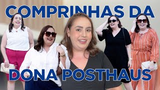 COMPRINHAS PLUS SIZE POSTHAUS  CUPOM DE DESCONTO • [upl. by Wernsman]