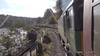 A TRAIN RIDE BEHIND CLASS 25 D7628 SYBILLA ALONG THE ESK VALLEY LINE [upl. by Eetnahs]