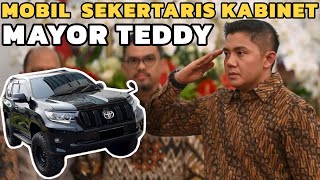 INILAH MOBIL MAYOR TEDDY SEKRETARIS KABINET BARU PRABOWO KABINET MERAH PUTIH MAUNGGARUDA [upl. by Emalia]