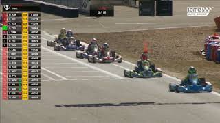 X30 IAME Senior Final Salbris 2018 IAME Euro Series [upl. by Robyn]