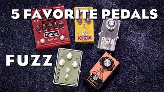 My 5 favorite Fuzz Pedals 37 [upl. by Drarej]