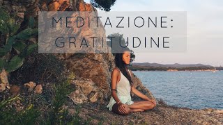 Meditazione gratitudine e pensieri positivi [upl. by Torrell]