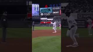 Gleyber Torres 3 Run Home Run In Game 4  gleybertorres worldseries mlbpostseason mlb [upl. by Tat478]