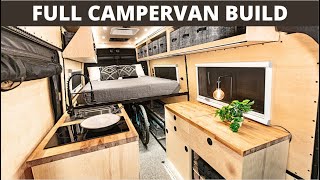 Start to Finish  Luxury Camper Van Conversion [upl. by Samid]