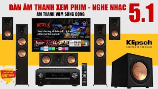 Giải trí cùng bộ Dàn Âm Thanh 51 Xem Phim Nghe Nhạc Klipsch Hot Nhất 2022 Giá Tốt Nhất Việt Nam [upl. by Lavena180]