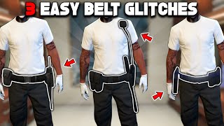 3 EASY BELT GLITCHES IN GTA 5 ONLINE [upl. by Ortrude]