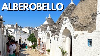 ALBEROBELLO  ITALY  PUGLIA  WALKING TOUR  TRULLI  ITALYA [upl. by Elum]