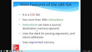 x86 Assembly Language PartI [upl. by Yauqaj]