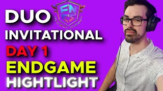 DUO FORTNITE FNCS INVITATIONAL LAN DAY 1 ALL ENDGAME HIGHLIGHTS 🏆 ftAussieAntics amp Reisshub [upl. by Remos]