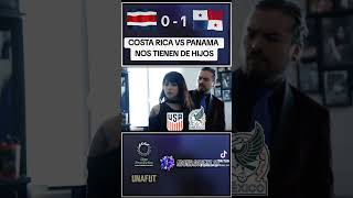 Costa rica 0 vs 1 panama nos tiene de hijos panama costarica panamá nationsleague [upl. by Dnalevets]