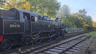 Spa Valley Railway BR Class 25 arrives at Eridge 19 October 2024 [upl. by Tabber240]