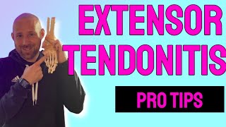 Beat Extensor Tendonitis Causes Treatment and Pain Relief [upl. by Power]