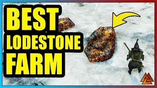 New World Where to Find TONS of Lodestone for Endgame Crafting Lodestone Farming Route [upl. by Bartram]