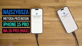 Najszybszy sposób na przeniesienie danych z iPhonea 15 Pro Max na nowego iPhonea 16 Pro Max [upl. by Nonez836]