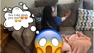 LEADING MY BOYFRIEND ON PRANK😂🥵😂😭 part 2 [upl. by Borries]