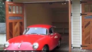 Swing Out Carriage Garage Door Opener  Demonstration [upl. by Nakah]