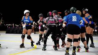 Badfish Rollerderby vs Coachella Valley Rollerderby Hightlight Reel [upl. by Wane]