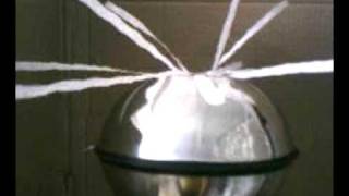 Hand powered Van de Graaff Generator [upl. by Krispin]