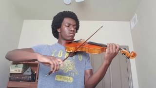 The Proud Family Theme Song Violin Cover [upl. by Aenad]