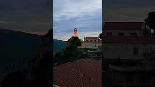 Αραχωβα Arachova Greece greece travel clocktower village mountains views tourism [upl. by Attaymik]