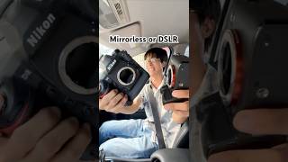 Can you tell the difference between Mirrorless Camera and DSLR camera dslr [upl. by Atinehs]